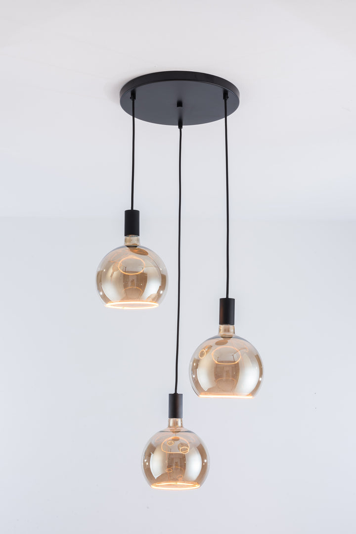 Roma 3lt Spiral Pendant - 2 COLOURS