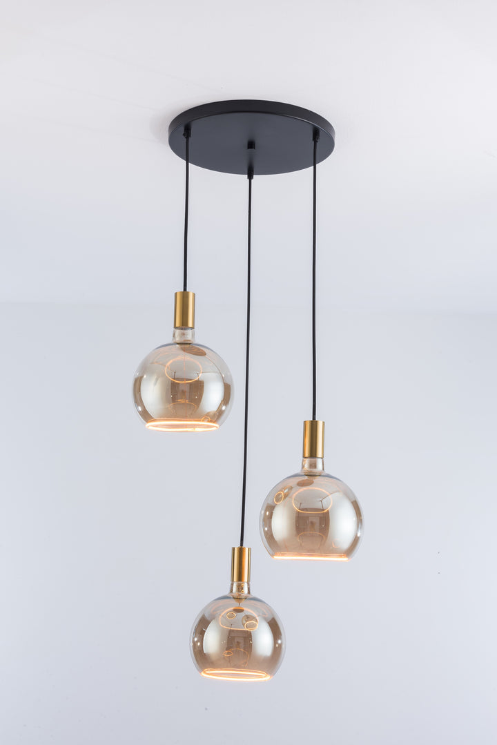 Roma 3lt Spiral Pendant - 2 COLOURS