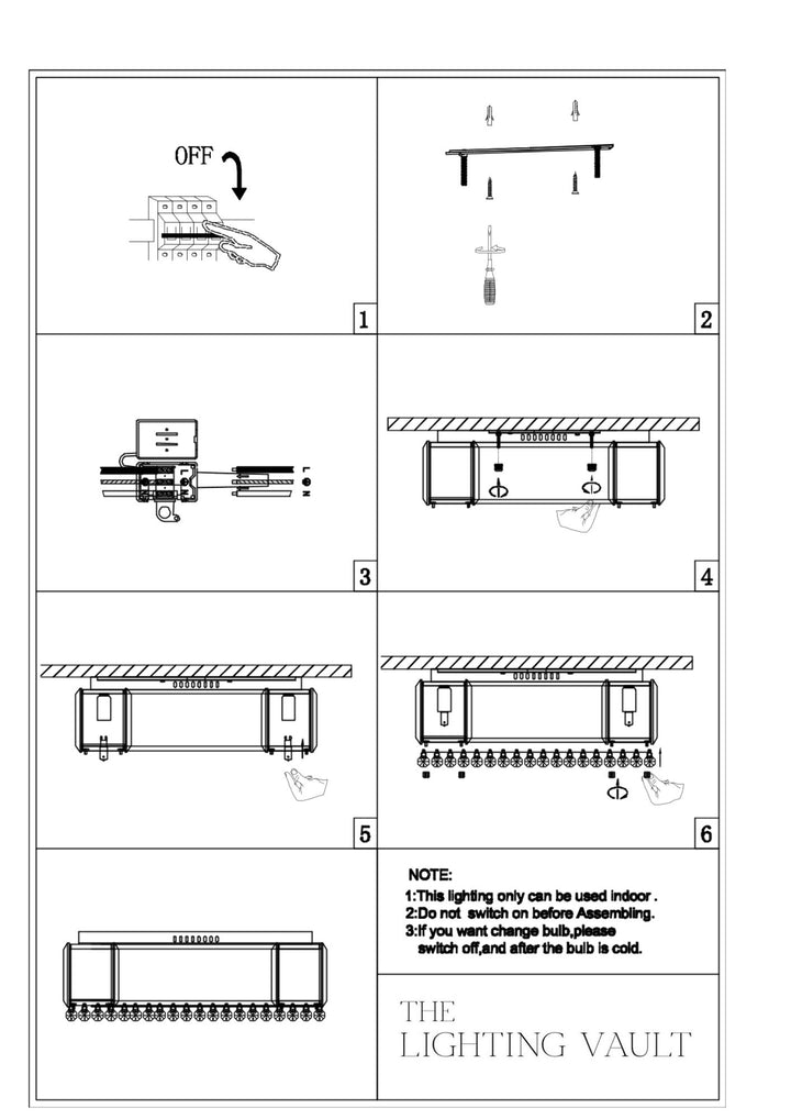 Salzburg Small Crystal Polo Flush