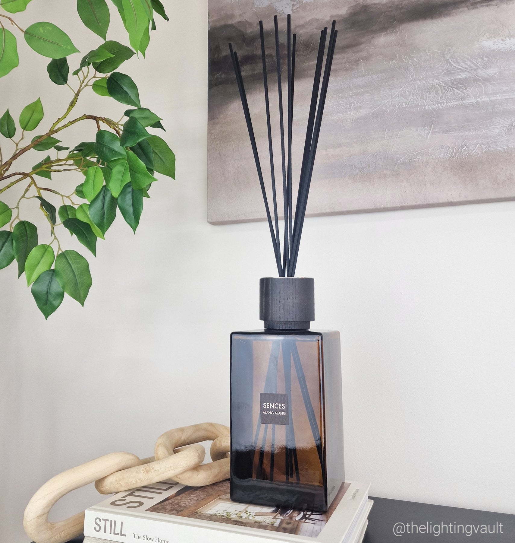 Sences Amber Alang Alang Reed Diffuser 2200ml 500ml refill – The ...