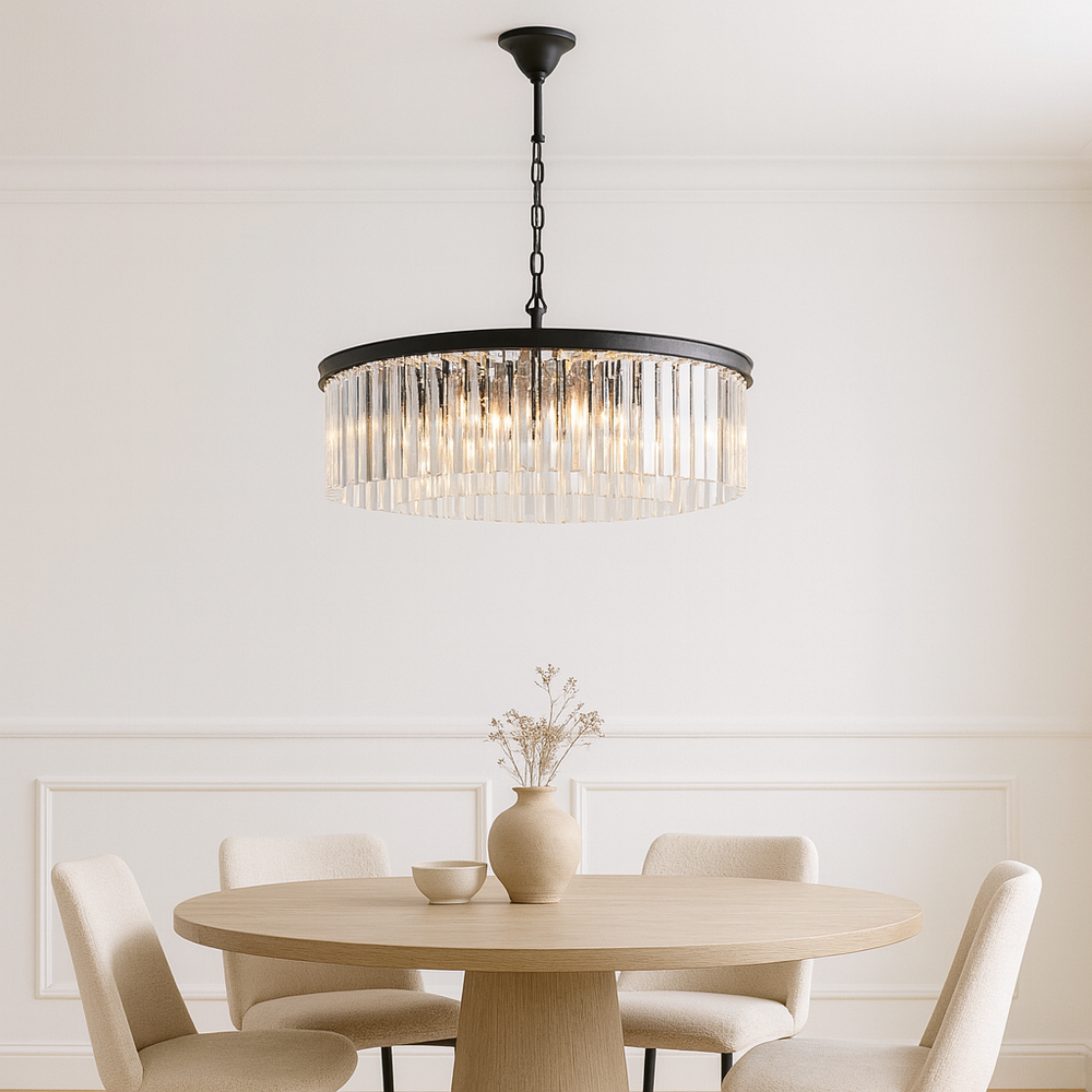 seville-black-triangular-crystal-chandelier-dining-room.