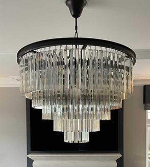 Seville Tiered Crystal Chandelier