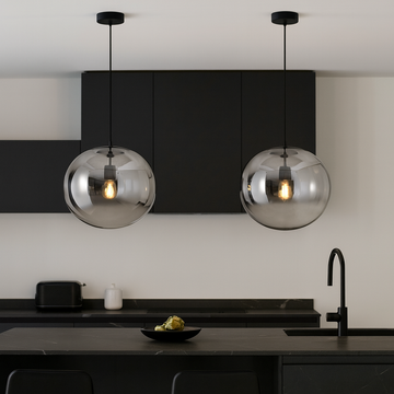 Europa Lighting Brande Pendant Black