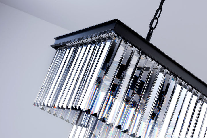 Carolina Rectangular Bar Chandelier - 2 COLOURS