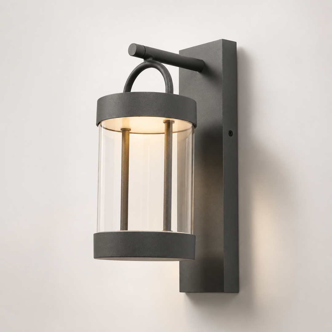 Valencia Anthracite LED Outdoor Wall Light