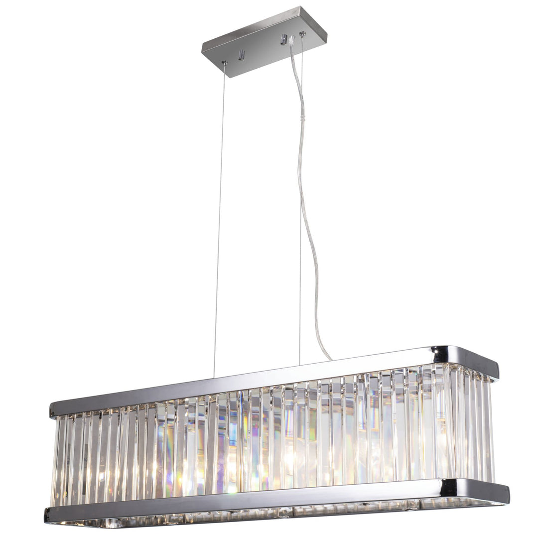Porto Rectangular Chandelier - 3 COLOURS