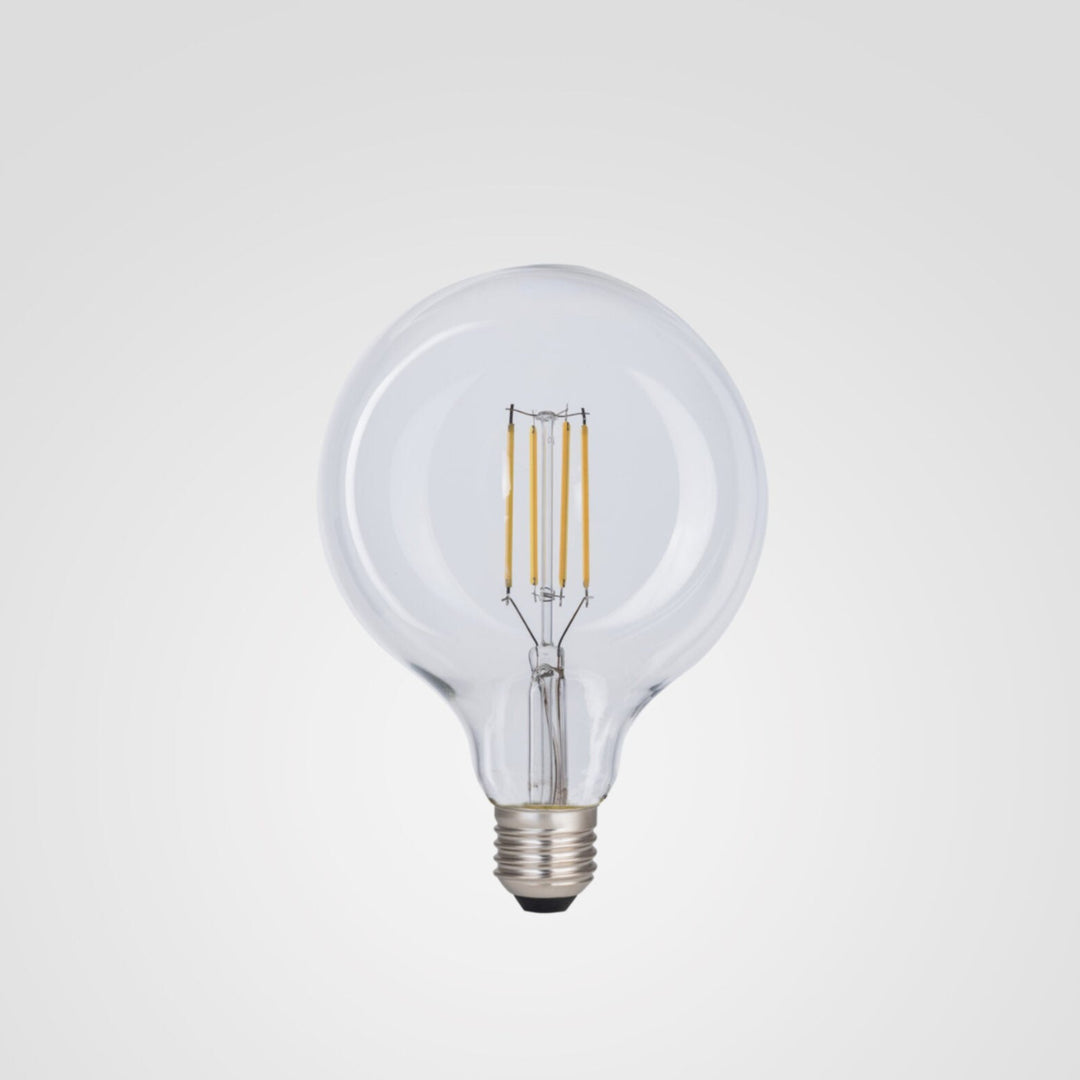 8W G125 XL Globe LED Light Bulb Clear