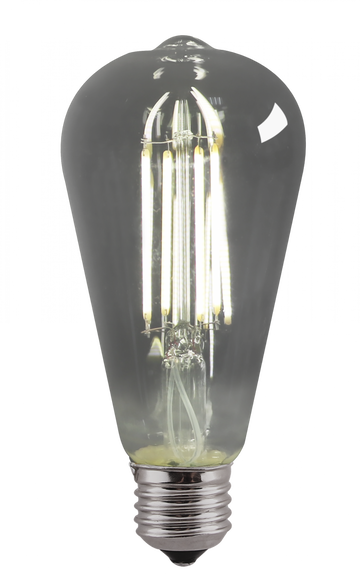 8W Squirrel Light Bulb Smoked - PACK OF 5
