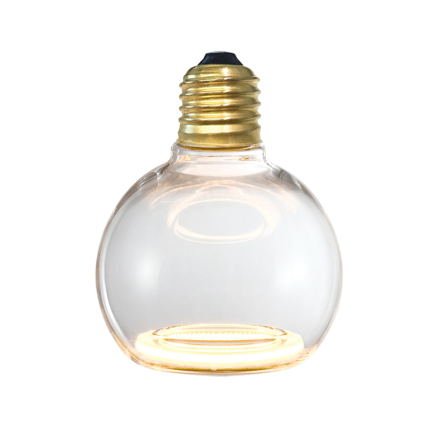 Halo globe LED light bulb