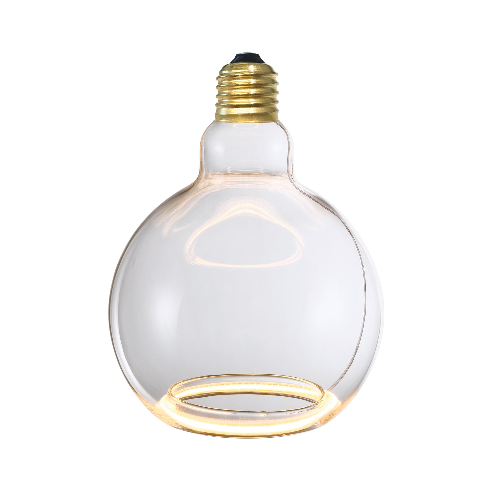 Large G125 LED Halo Globe Light Bulb