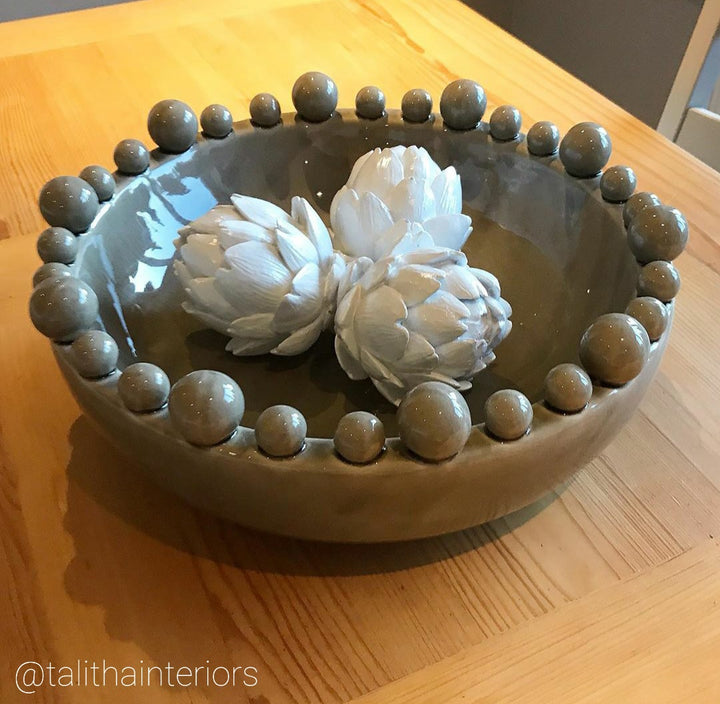 Grey Ceramic Bowl