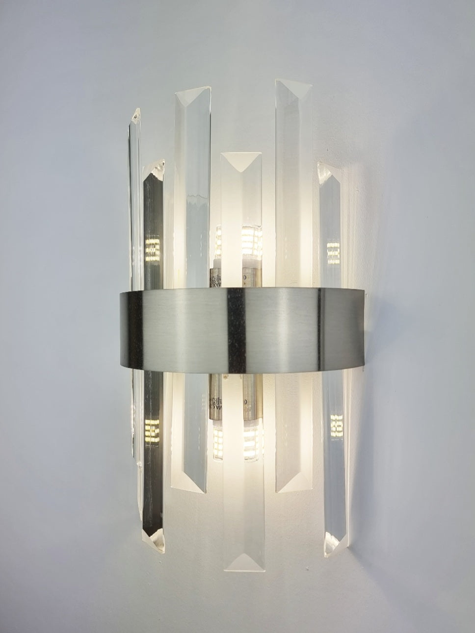 Brentwood Wall Light Silver