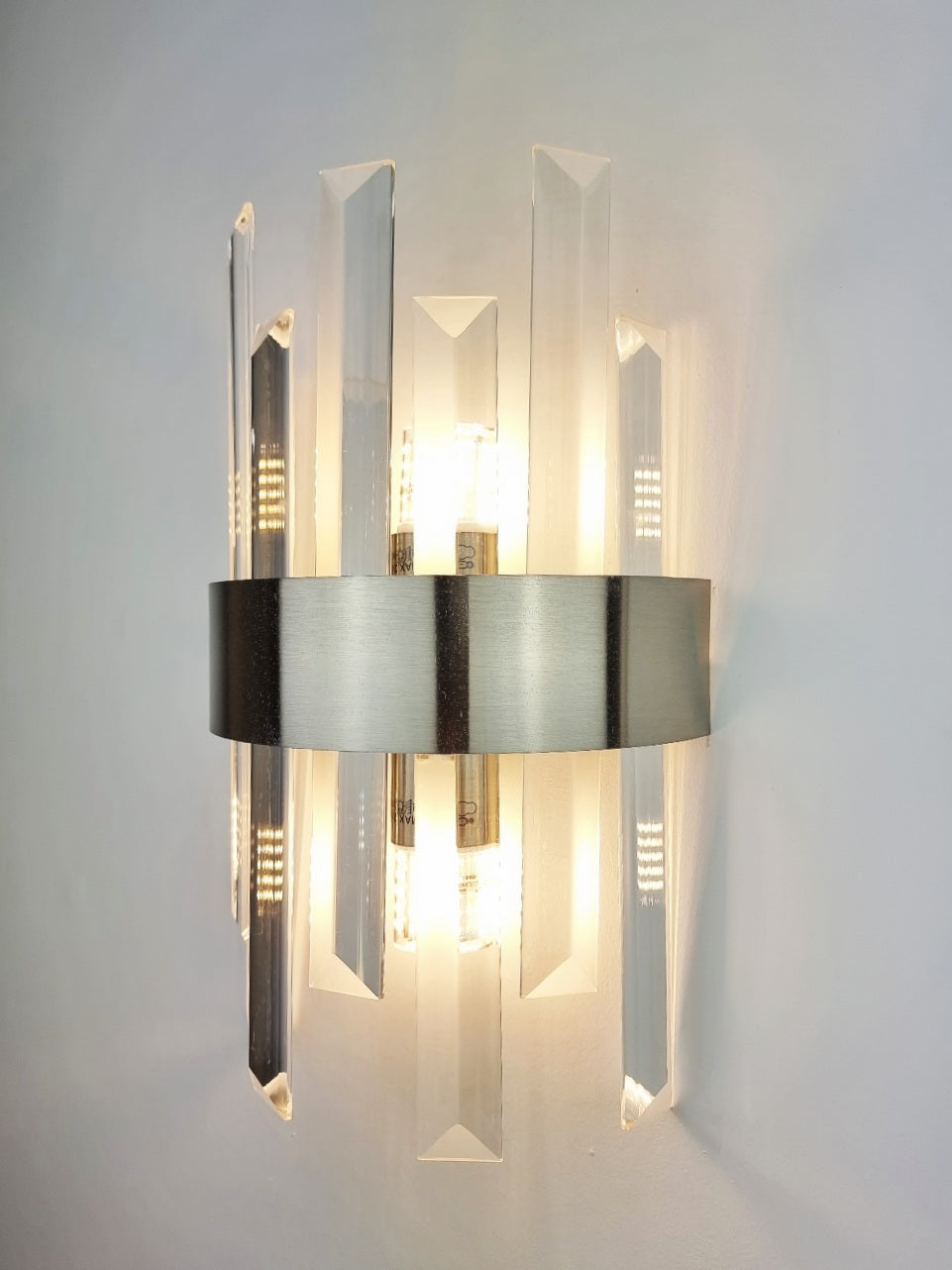 Brentwood Wall Light Silver