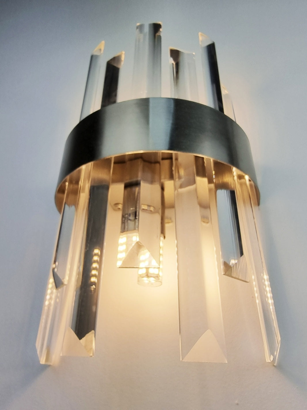 Brentwood Wall Light Silver
