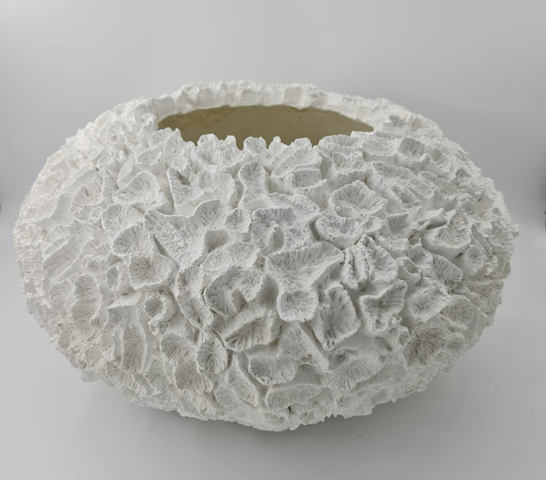 Textured Coral Vase