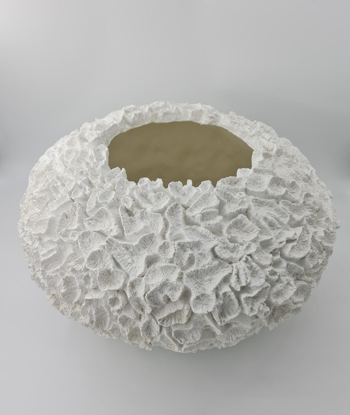 Textured Coral Vase
