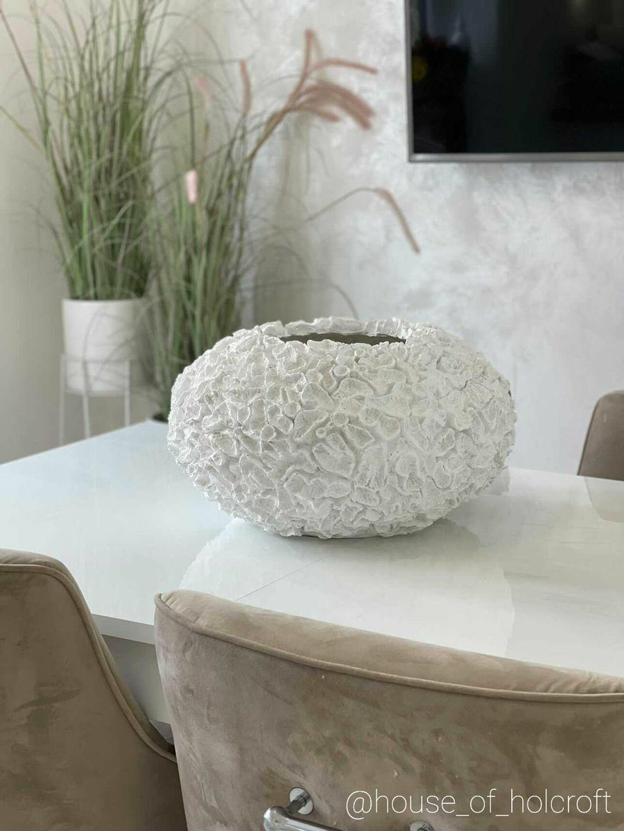 Large Home Decorative Textured Coral Vase Bowl – The Lighting Vault