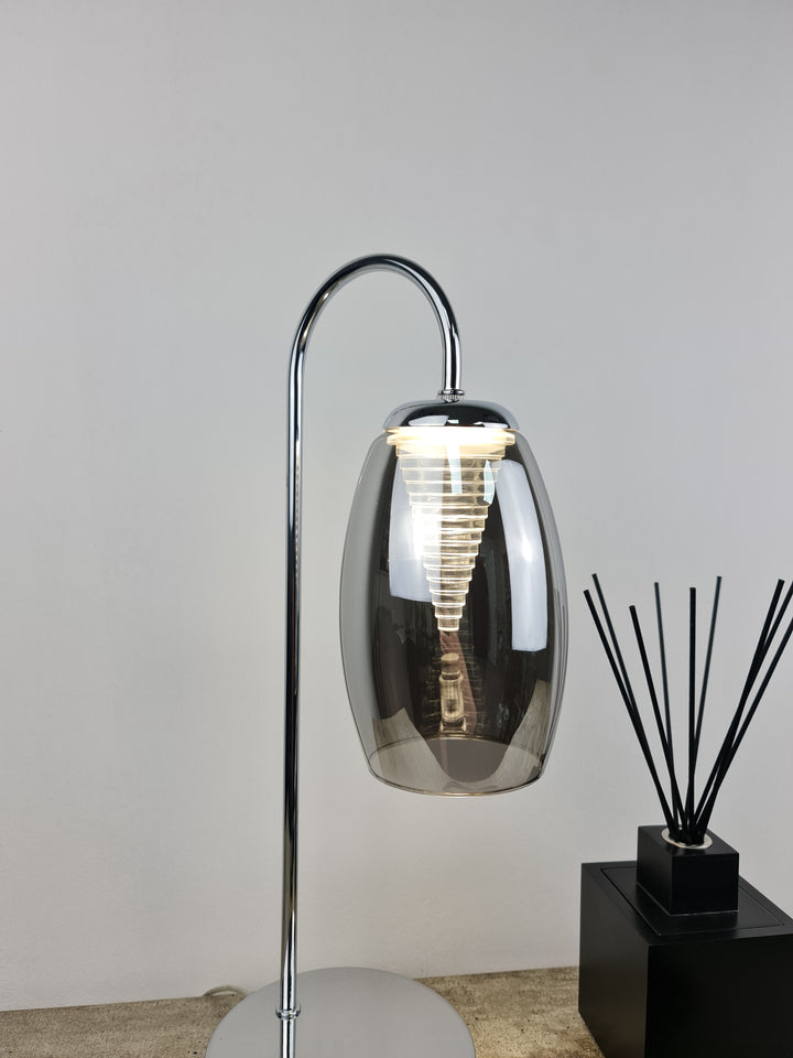 Adelaide Table Lamp Smoked