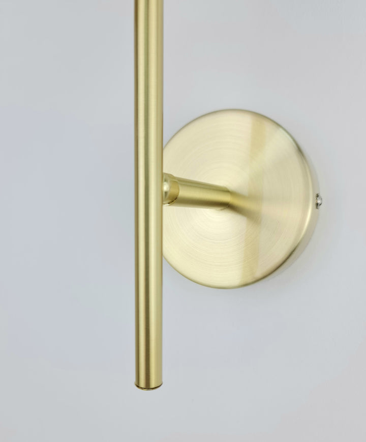 Melbourne Wall Light Gold/White