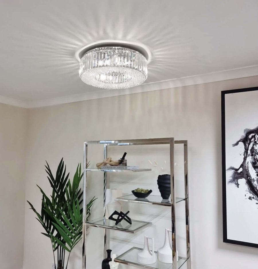 Statement Size Large Ceiling Chandelier And Flush Lights – The