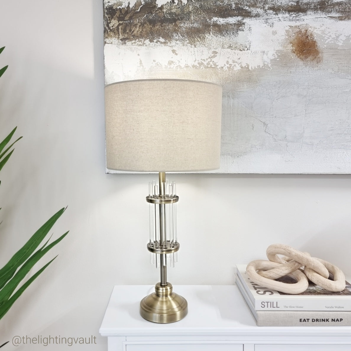 Gold and silver clearance table lamps