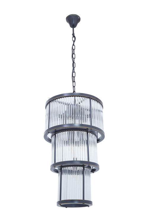 Lucia Three Tier Chandelier - 3 COLOURS