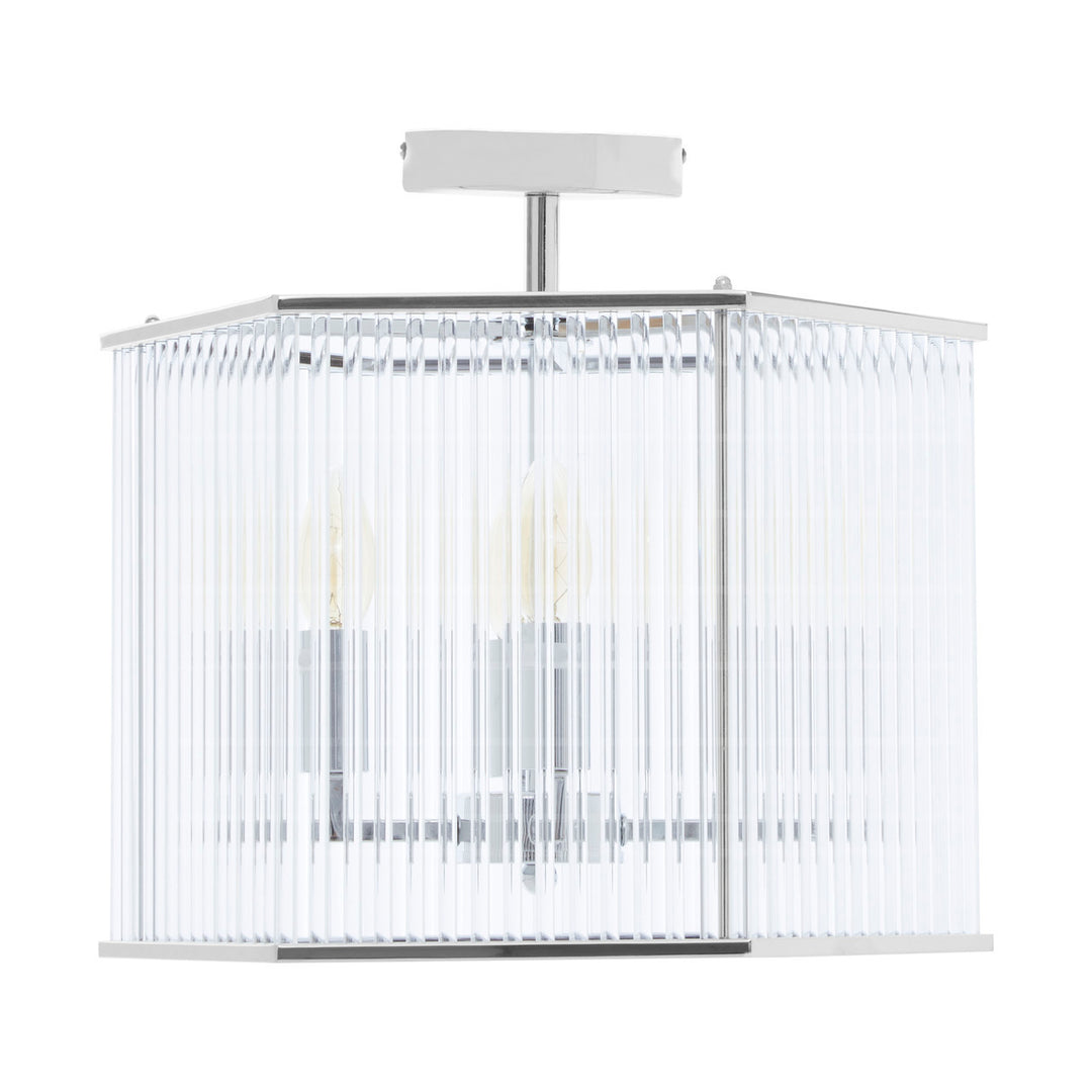 Alexa Semi Flush Lantern