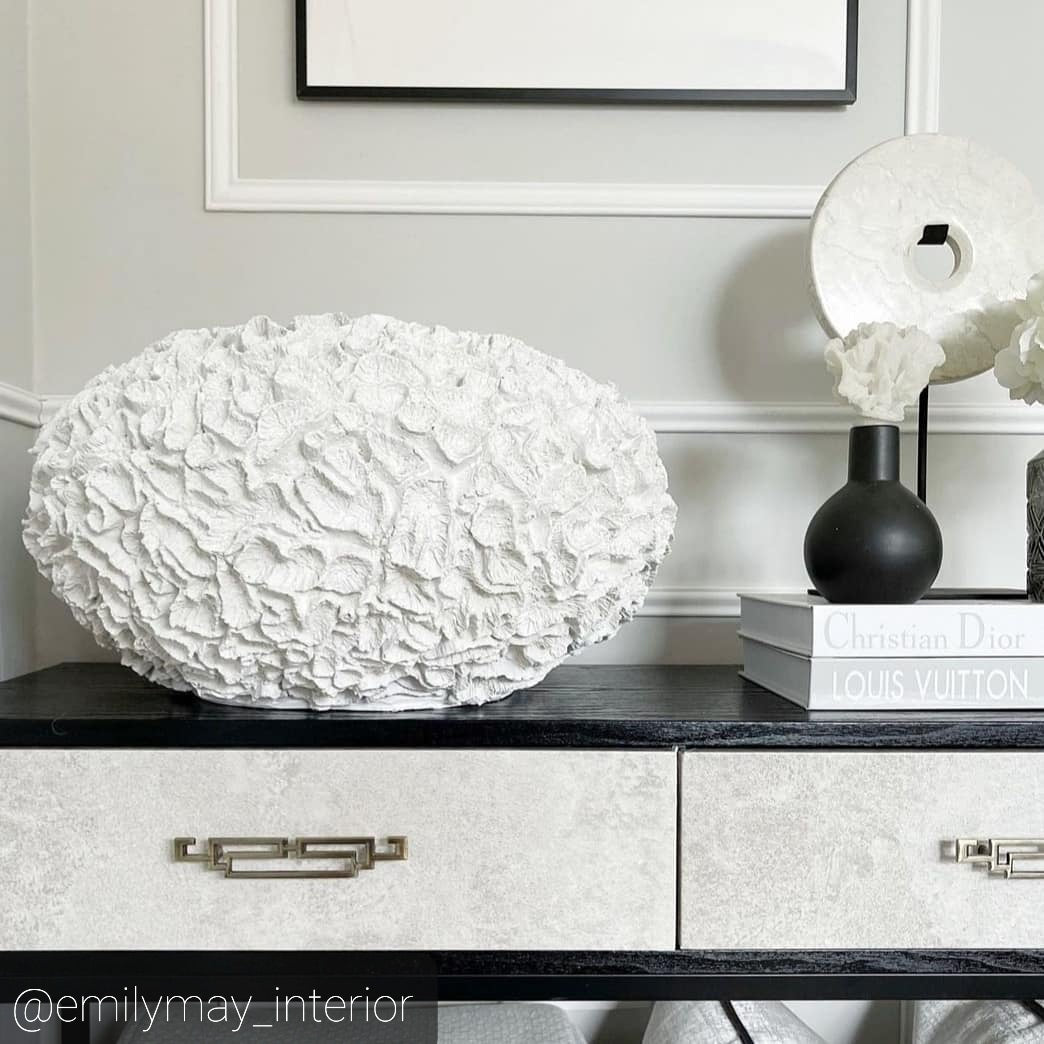 Textured Coral Vase