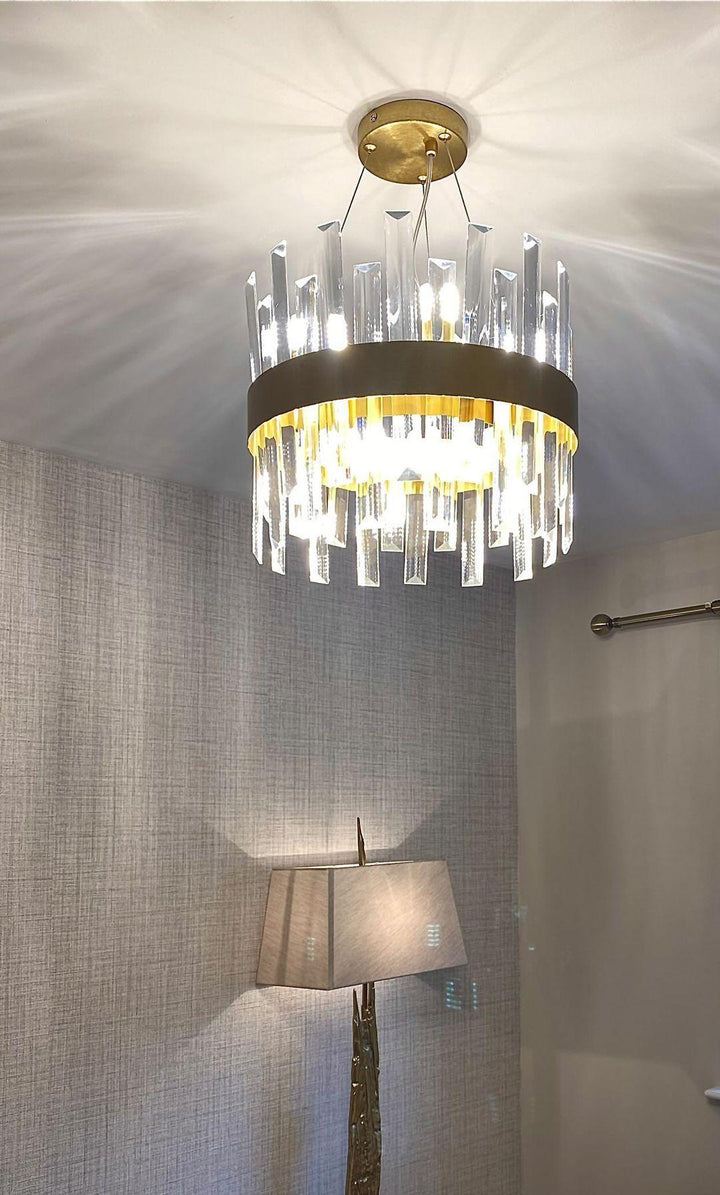 Brentwood Chandelier Gold