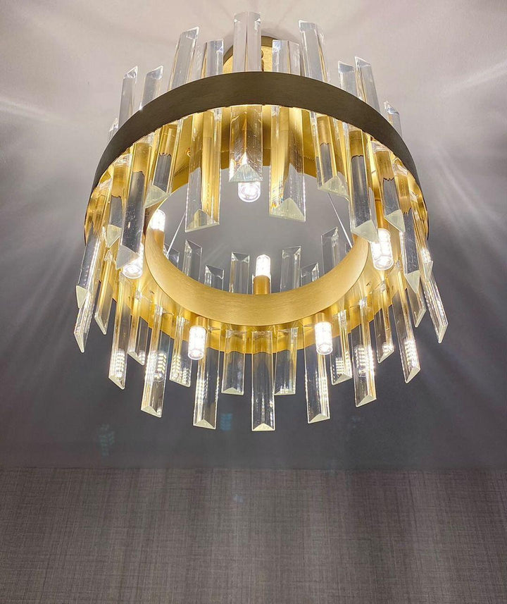Brentwood Chandelier Gold