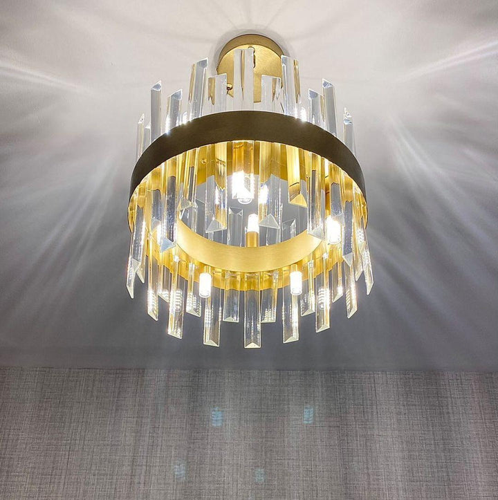 Brentwood Chandelier Gold