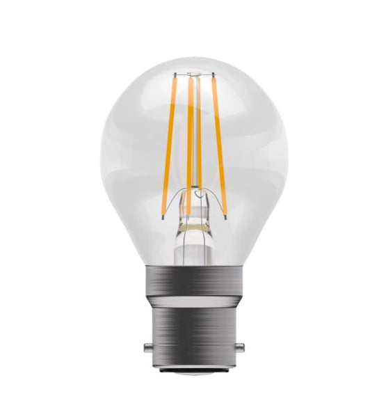 Light Bulb - 4W Golf Ball BC Warm White Light Bulb