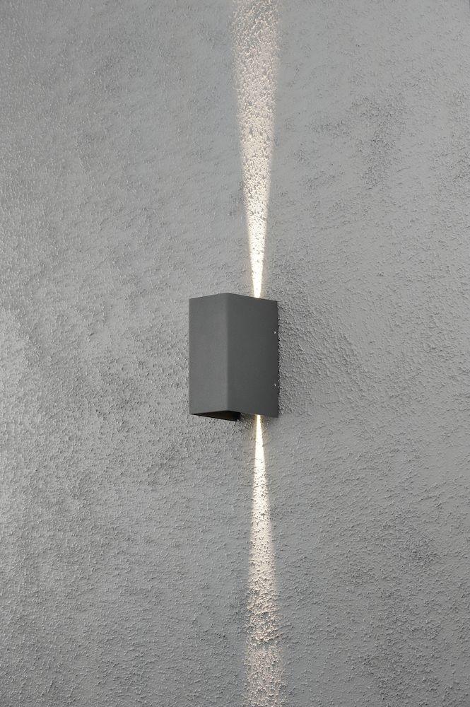 Outdoor Wall Light - Konstsmide Cremona Large Wall Light Anthracite
