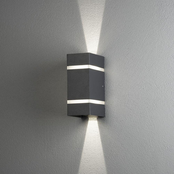 Outdoor Wall Light - Konstsmide Cremona Wall Light Anthracite