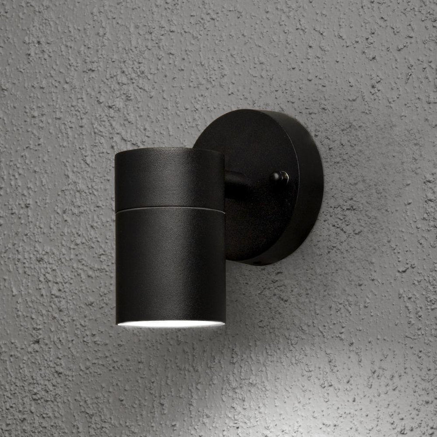 Outdoor Wall Light - Konstsmide Modena Single Wall Light Black