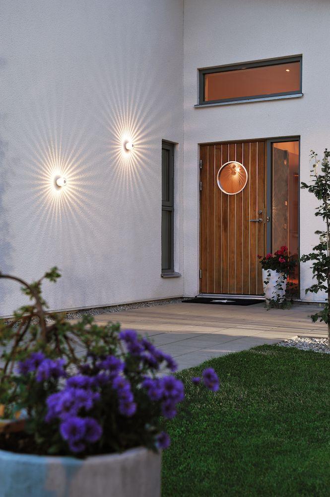 Outdoor Wall Light - Konstsmide Monza Wall Light Aluminium